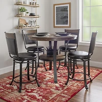 Tabouret de comptoir pivotant Trager