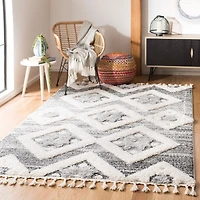 Safavieh Moroccan Tassel Dawson Tapis Géométrique Shag