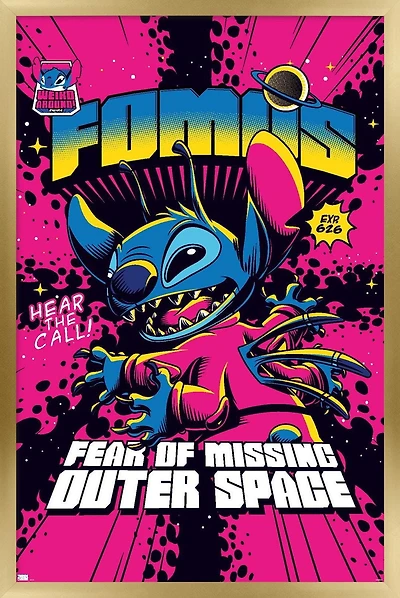 Disney Lilo and Stitch - Hear The Call Wall Poster, 14.725" x 22.375"