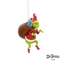 Hallmark Christmas Ornament (Dr. Seuss's How the Grinch Stole Christmas! Grinch in Santa Suit)