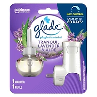 Glade Branchées® Huile parfumée Recharge, Lavande paisible et Aloès