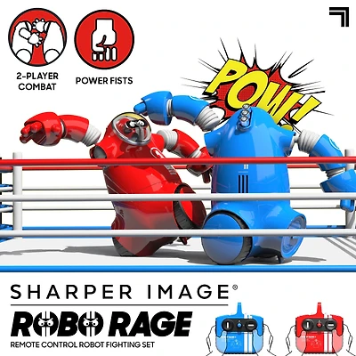 SHARPER IMAGE Robot de Combat à Deux Joueurs Télécommandé Robo Rage