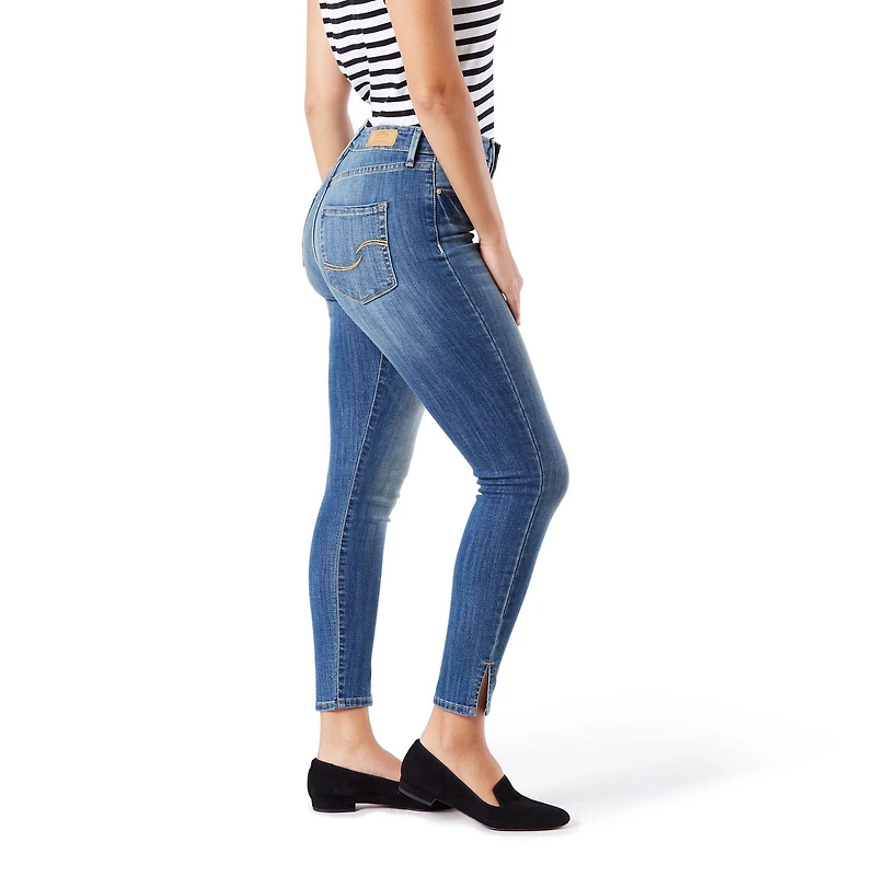 Levi Strauss Signature.MC Filiforme taille haute à la cheville pour femme