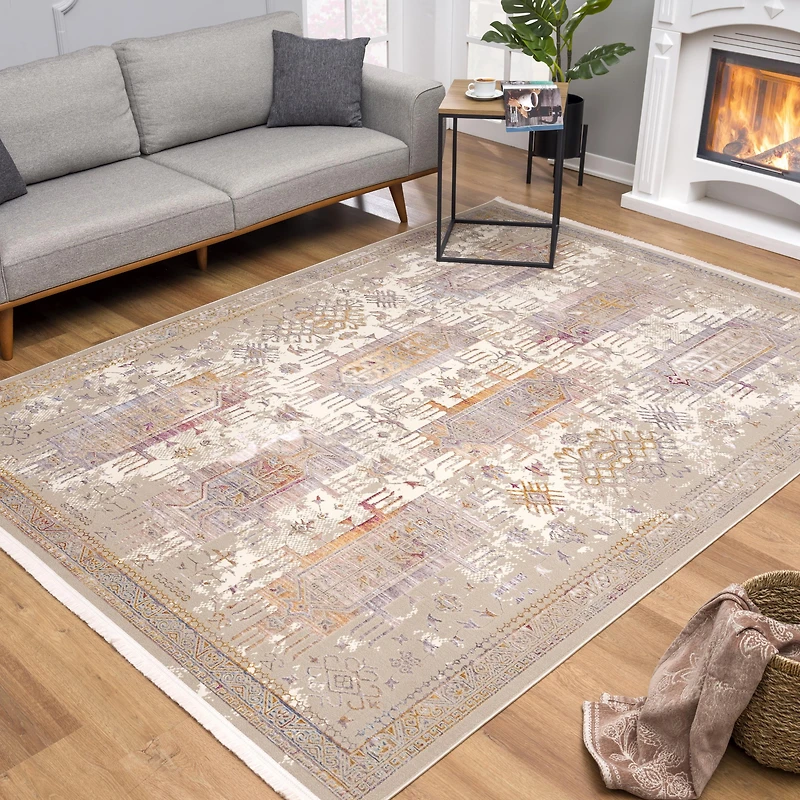 Rug Branch Amalfi Collection Tapis de passage oriental moderne