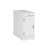 Ortiz Accent Table, White