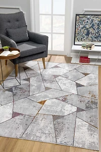 Rug Branch Sardini Collection Tapis géométrique contemporain