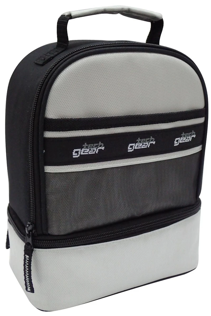 Tech Gear Dual Compartment Lunchbag