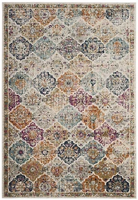 SAFAVIEH Madison Judith Geometric Floral Area Rug