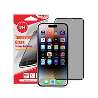 22 cases Privacy Tempered Glass iPhone 15 Pro Max