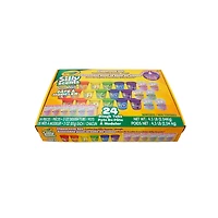 CRAYOLA Silly Scents Dough Classroom 24pk with 6 Neon Tubs
