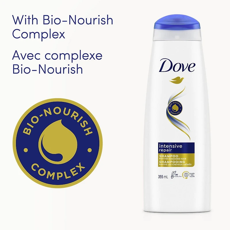 Shampooing Dove Réparation intensive 355 ml Shampooing