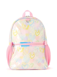 Ensemble sac à dos Rainbow Hearts School Yard Vibes Ensemble sac à dos Rainbow Hearts School Yard Vibes