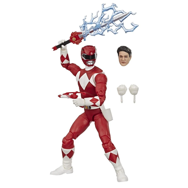 Power Rangers Lightning Collection -  Red Ranger, figurines articulées de collection de 15 cm