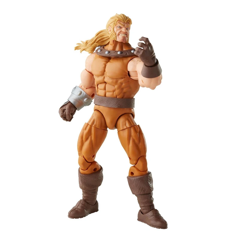 Hasbro Marvel Legends Series 6-inch Scale Action Figure Toy Sabretooth, Premium Design, 1 Figure, 3 Accessories, and 1 Build-A-Figure Part