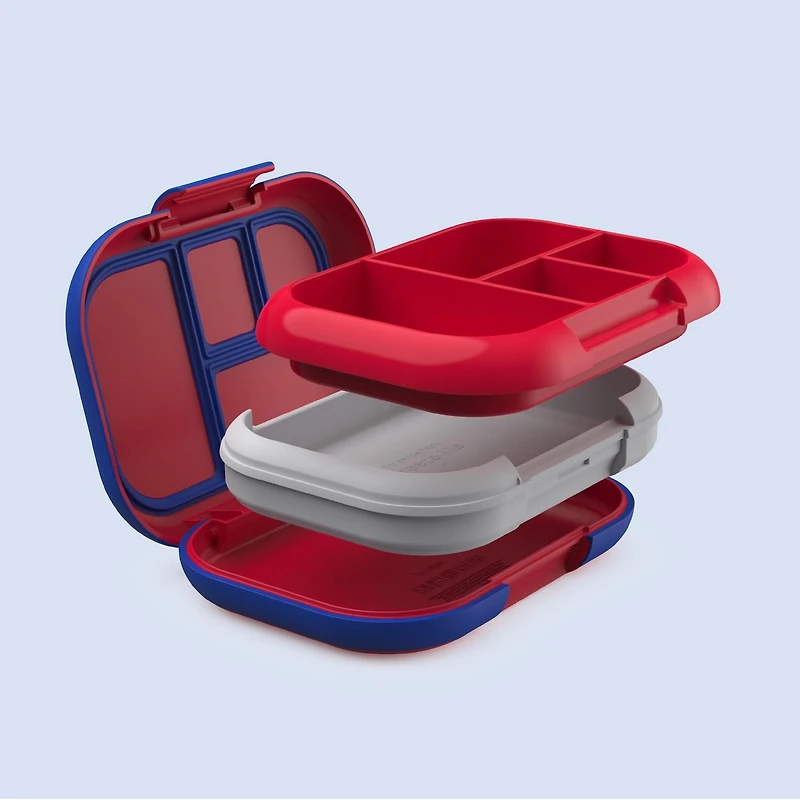 Bentgo Chill Bento-Style Kids Lunch Box - Ice Pack Amovible - Rouge