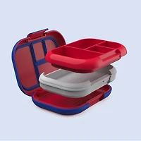 Bentgo Chill Bento-Style Kids Lunch Box - Ice Pack Amovible - Rouge