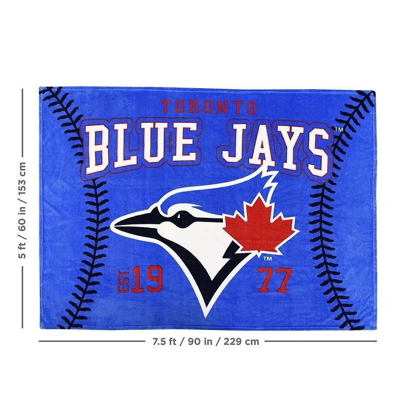 Couverture d'arène MLB Toronto Blue Jays, 168 x 229 cm par Nemcor