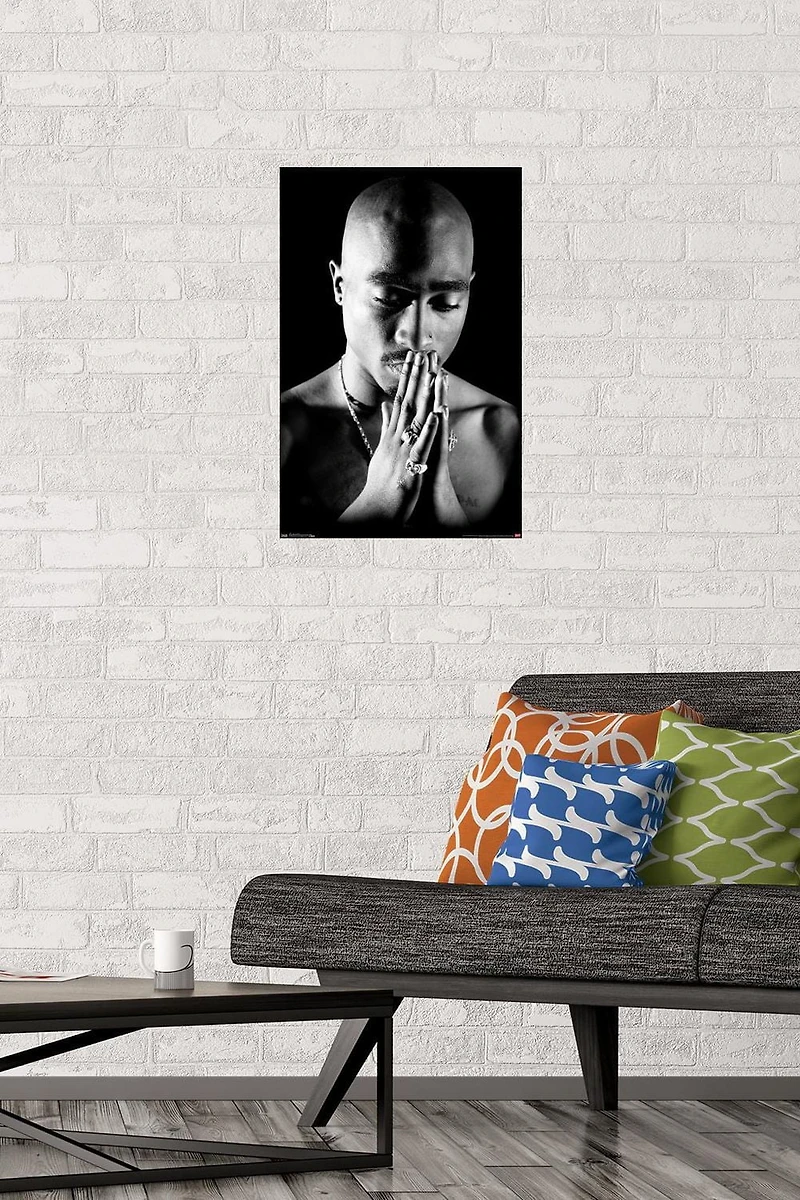 Tupac - Praying Wall Poster