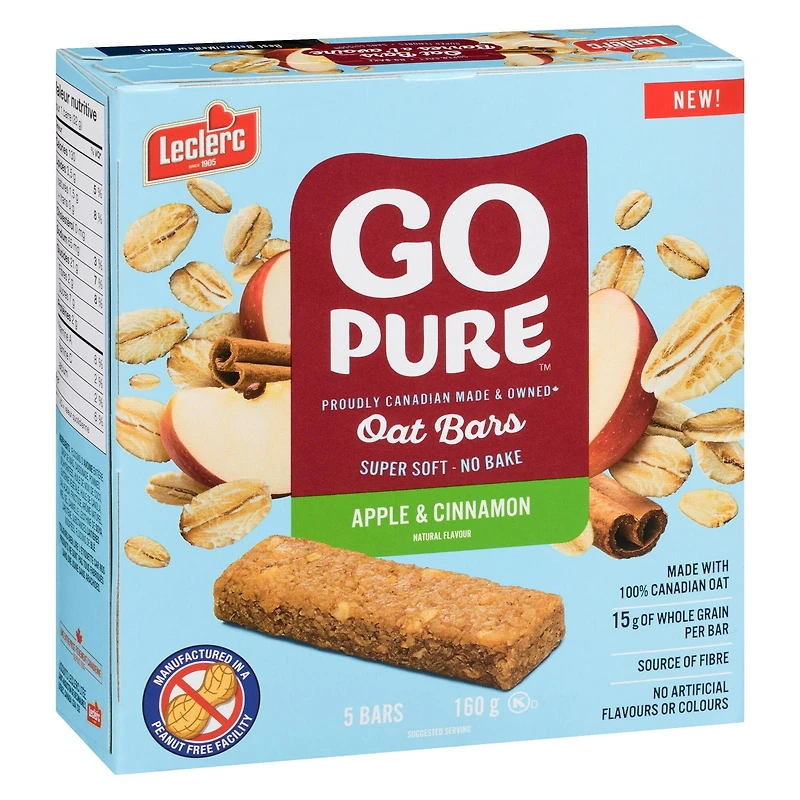 Apple & Cinnamon Oat Bars