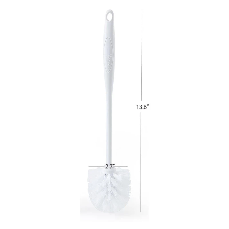 Grey Label Toilet Brush, compact design, white