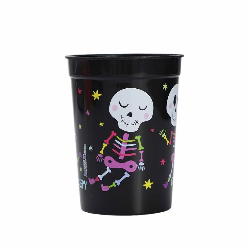 4PK TUMBLERS-SKELETO