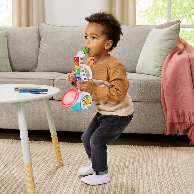 LeapFrog Saxophone Lumi magique - Jouet saxophone pour enfants - Version anglaise 18+ Mois