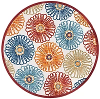 SAFAVIEH Cabana Aria Floral Outdoor Area Rug