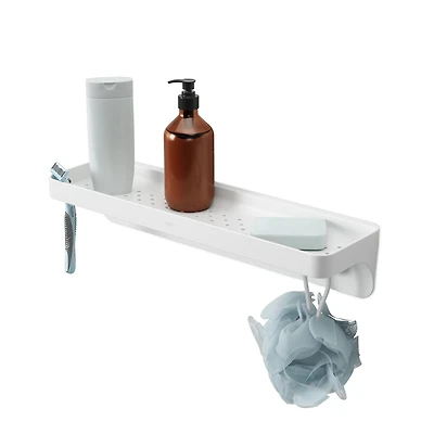 Umbra Flex étagère de rangement pour salle de bain Sure-Lock, blanc