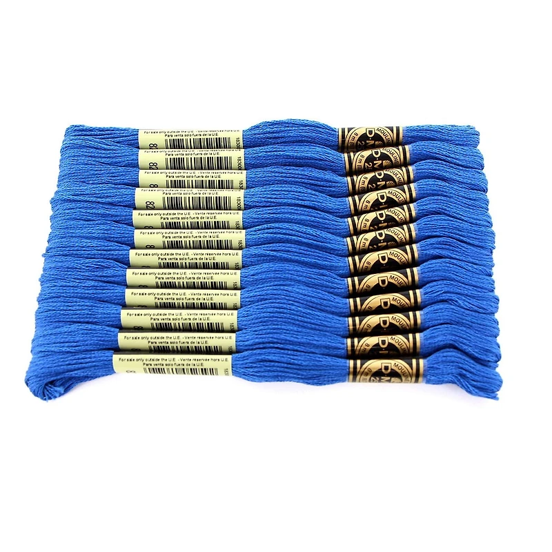 DMC Blue Cotton 6 Strand Floss 8 m (8.75 yd)