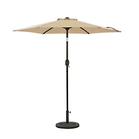 Parasol de marché hexagonal Bistro 7.5 pieds - Polyester