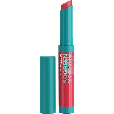 Maybelline New York Green Edition - Lip Makeup Balmy Lip Blush, Formulated With Mango Oil, Midnight, 1.7 g