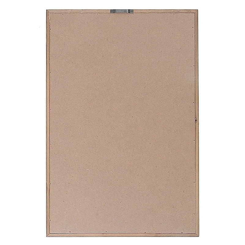 Framed Wooden Wall Sign Daisy Floral - Set of 2