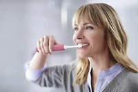 Philips Sonicare ProtectiveClean 4100 Plaque Control Rechargeable Electric Toothbrush, Black, HX6810/50, Remove up to 7x more plaque