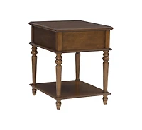 Table d'appoint Rivera, Noisette