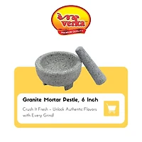 Mortier de granit Verka, 6 pouces