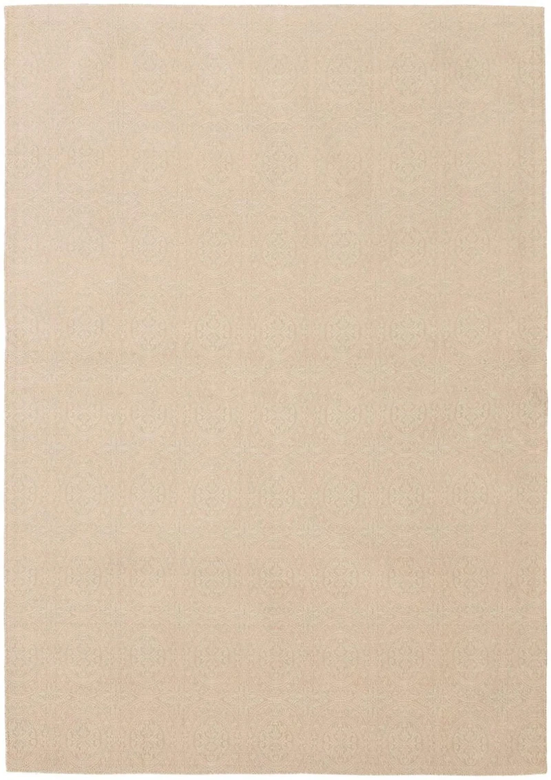ECARPETGALLERY 5'4" x 7'7" Contemporary Collage Handmade Area Rug for Living Room, Dining Room and Bedroom in Grn