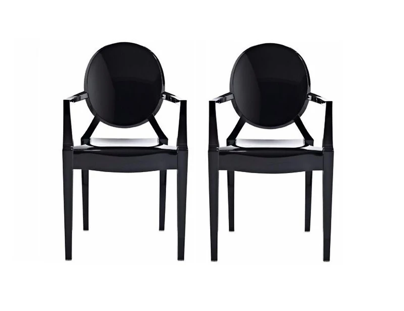 Heavenly Collection Plastic Arm Chair for Dining Area