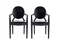 Heavenly Collection Plastic Arm Chair for Dining Area