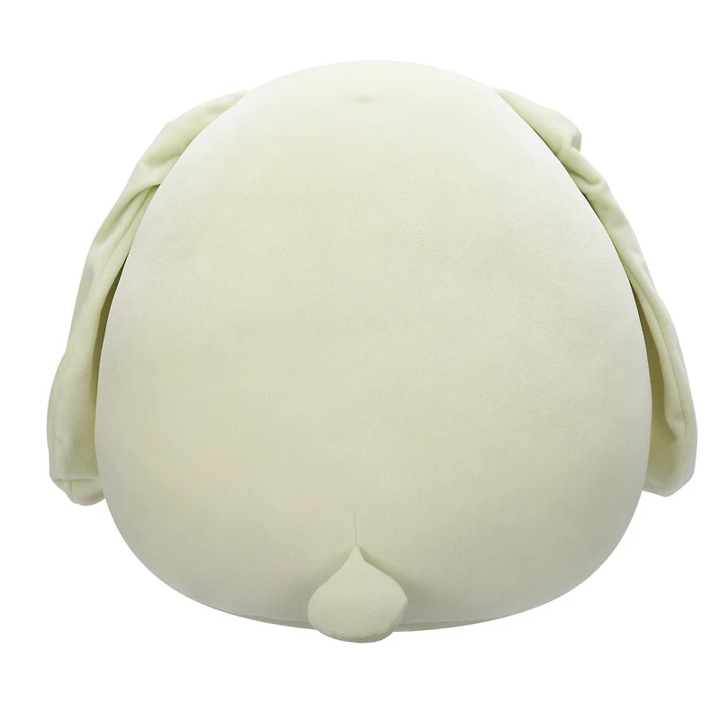 Peluche Squishmallows de Pâques 16" - Hara le lapin vert avec du jus de carotte