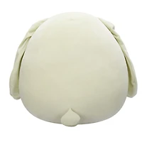 Peluche Squishmallows de Pâques 16" - Hara le lapin vert avec du jus de carotte