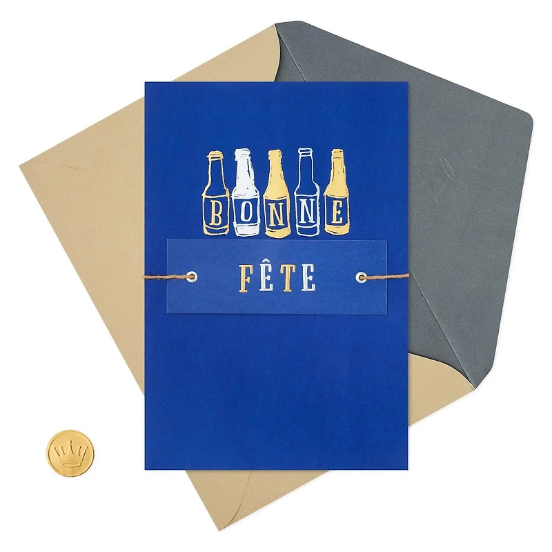 Carte de fête – Hallmark (Vin et bière)