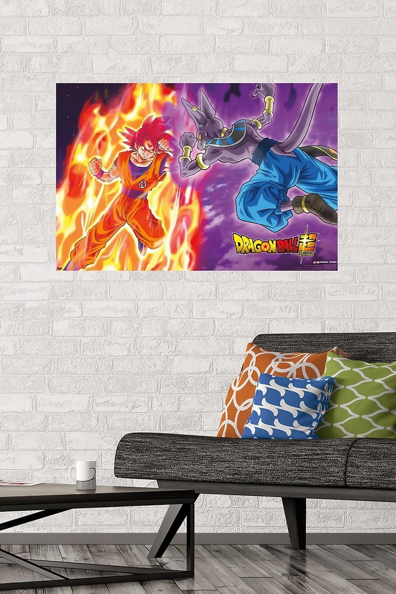 Dragon Ball: Super - Gods Battle Wall Poster