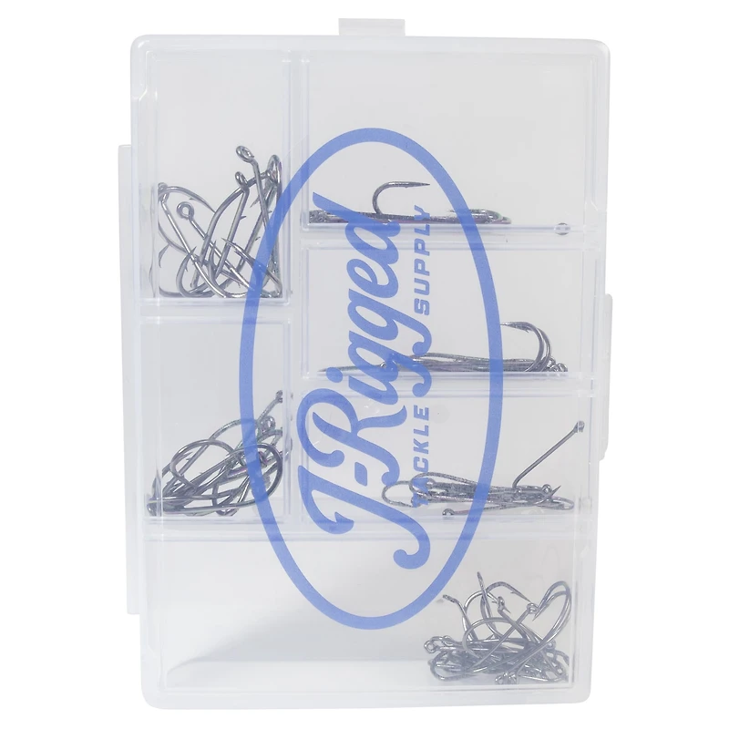 J-Rigged Tackle Supply Assortiment d'hameçons - Doré