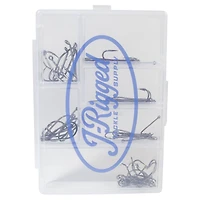 J-Rigged Tackle Supply Assortiment d'hameçons - Doré