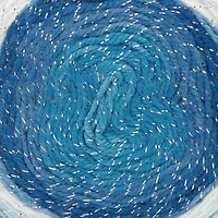 Red Heart® Roll With It Sparkle™ Yarn, Acrylic #4 Medium, 5.3oz/150g, 561 Yards