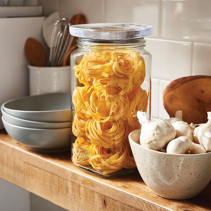 Ball Stack & Store Half-Gallon Glass Storage Jar