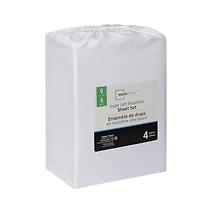 Mainstays Soft, Easy Care, Microfiber Sheet Set – Solid