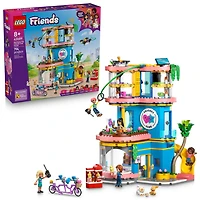 LEGO Friends Heartlake City Friends Club House Building Toy for Girls & Boys - Pretend Play Set for Kids, Ages 8+ - W/5 Minidolls, 3 Toy Animals, & Accessories - Gift Idea for Birthdays - 42689