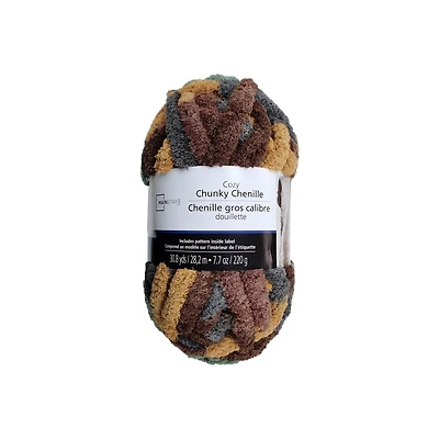 MAINSTAYS Rose Chunky chenille yarn