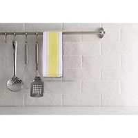 3 Pack Kitchen Towel Set Yellow Plaid